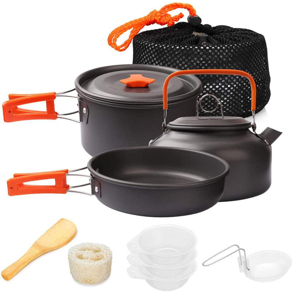Camping Cooking Equipment Bag - 1 шт./1 компл., набор посуды для
