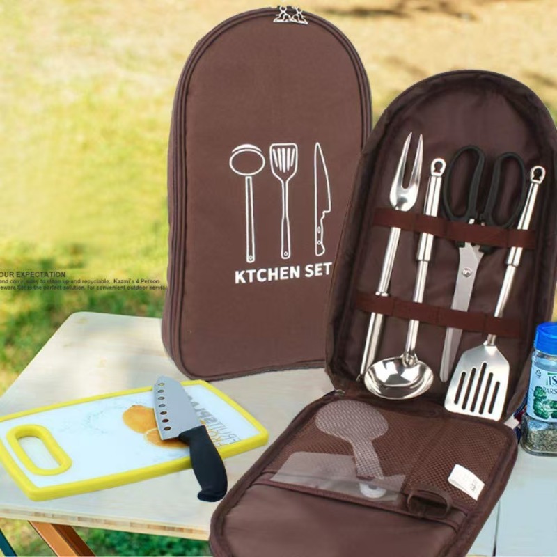 Органайзер для кухонных принад – обзор и цена Camping Cooking Equipment Bag