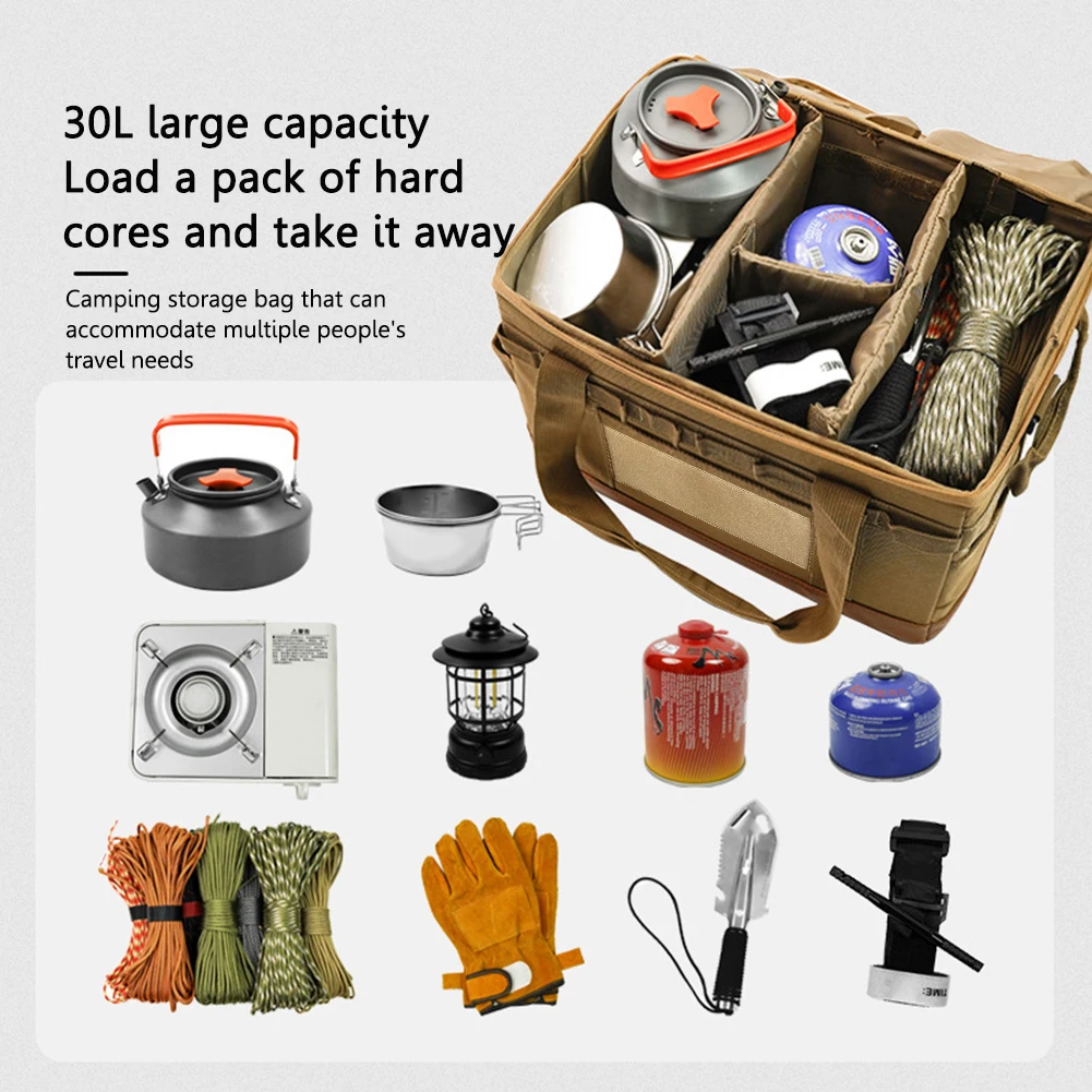Складные принадлежности для ке – обзор и цена Camping Cooking Equipment Bag