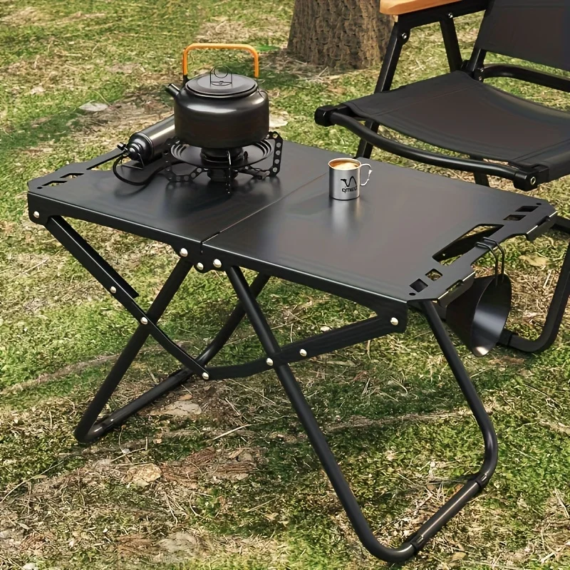 Портативный складной походный  – обзор и цена Camping Cooking Table Foldable