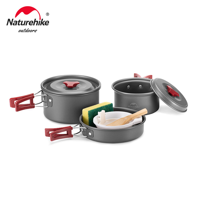 Naturehike походный горшок Уль – обзор и цена Camping Cooking Set Jetboil