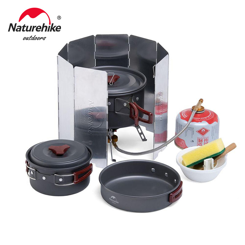 Naturehike походный горшок Уль – обзор и цена Camping Cooking Set Jetboil
