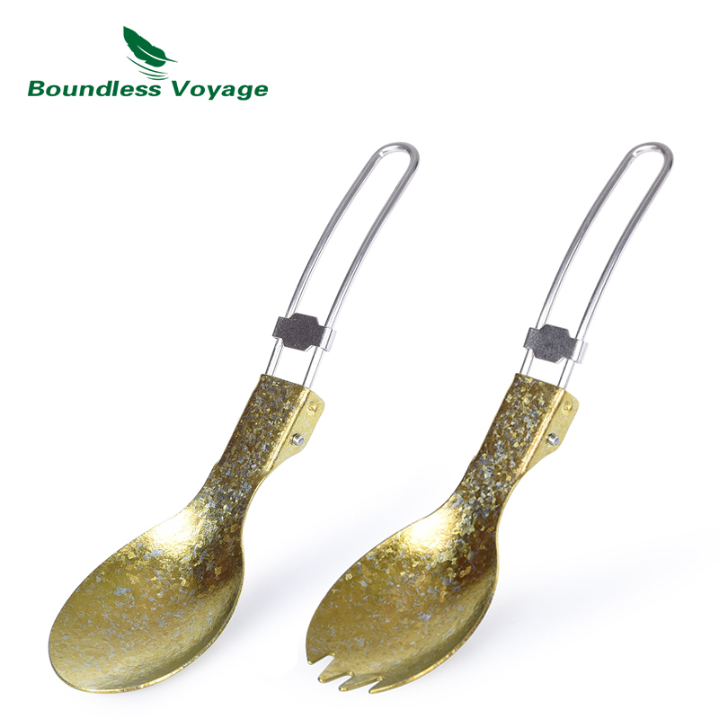 Титановая посуда для кемпинга, – обзор и цена Camp Spork Set