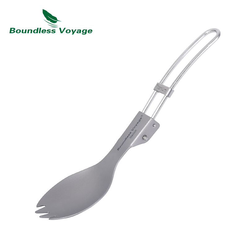 Титановая посуда для кемпинга, – обзор и цена Camp Spork Set