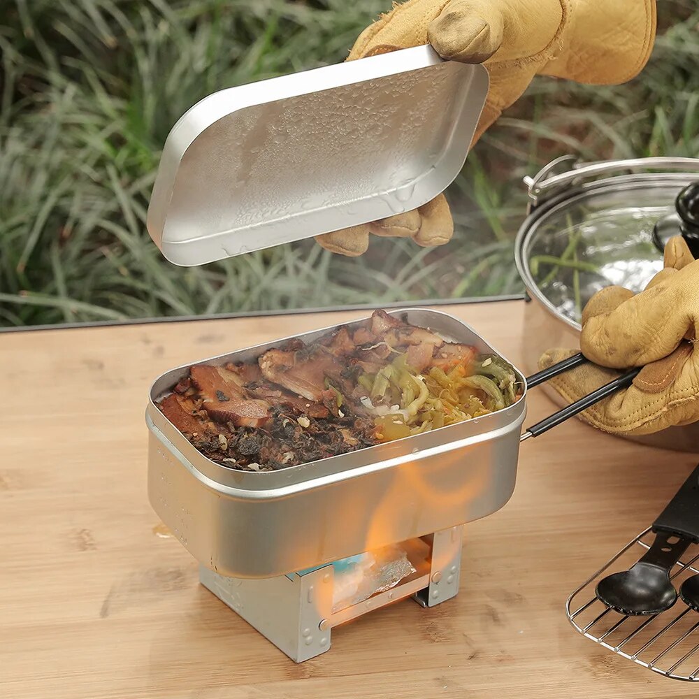 800/1400 мл алюминиевые ланч-б – обзор и цена Camping Cooking And Eating