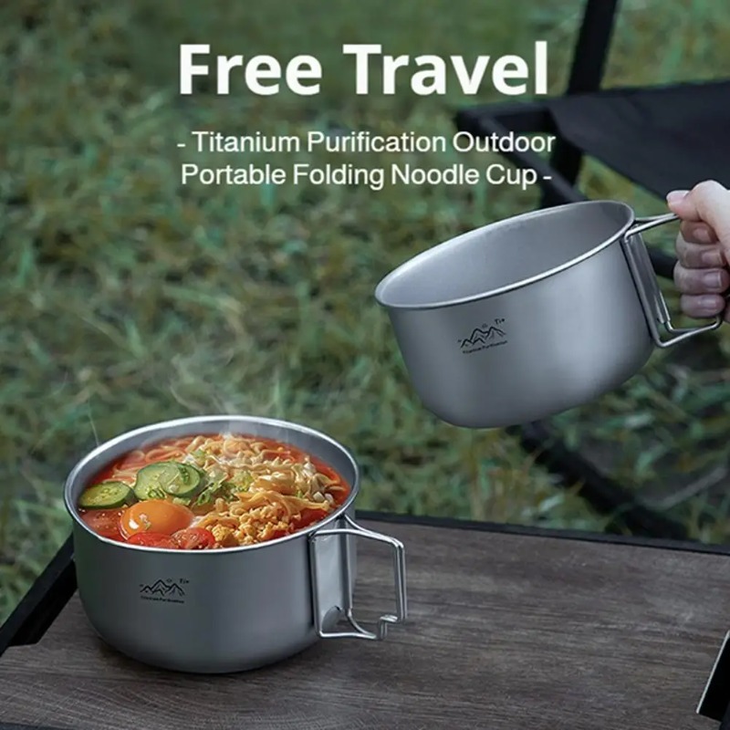 Ультралегкий титановый походны – обзор и цена Camping Cooking Noodles