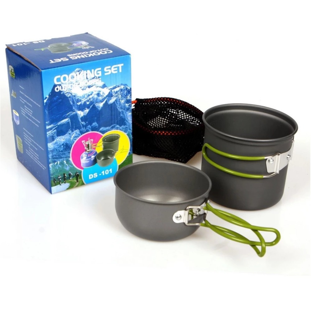Портативная посуда для кемпинг – обзор и цена Camping Cooking Equipment Bag