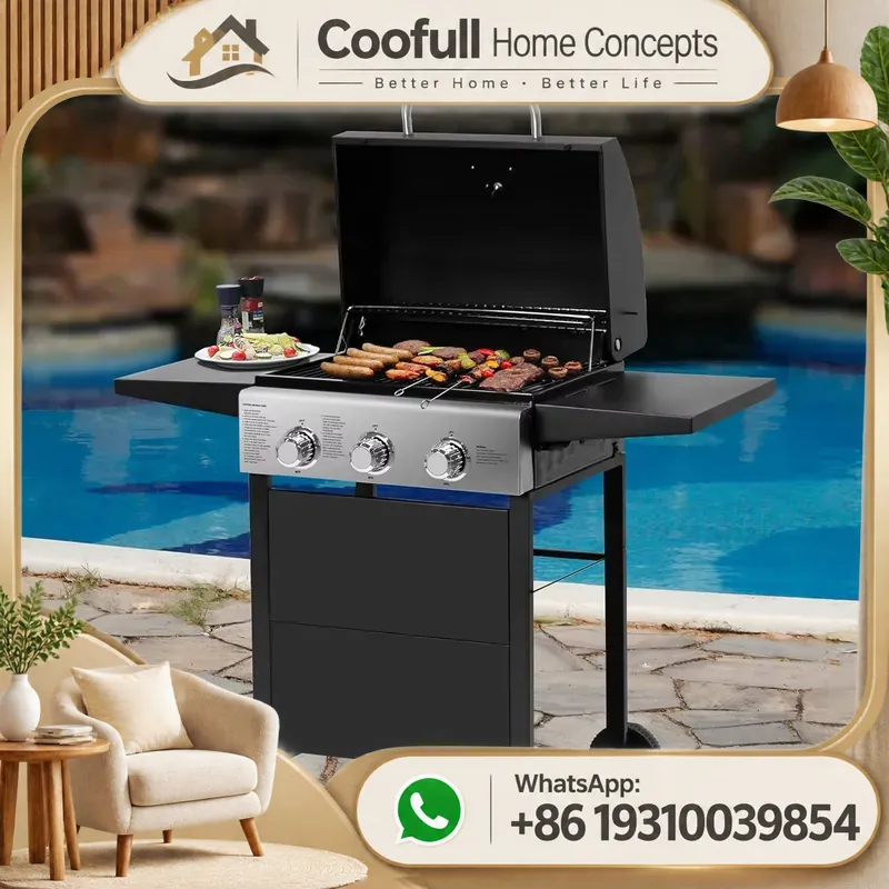 Газовый гриль на пропане с бок – обзор и цена Camping Cooking Table Foldable