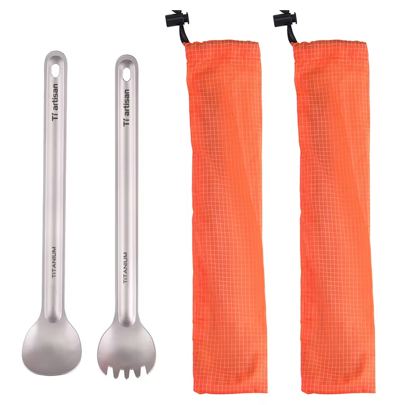 Tiartisan столовые приборы из  – обзор и цена Camp Spork Set