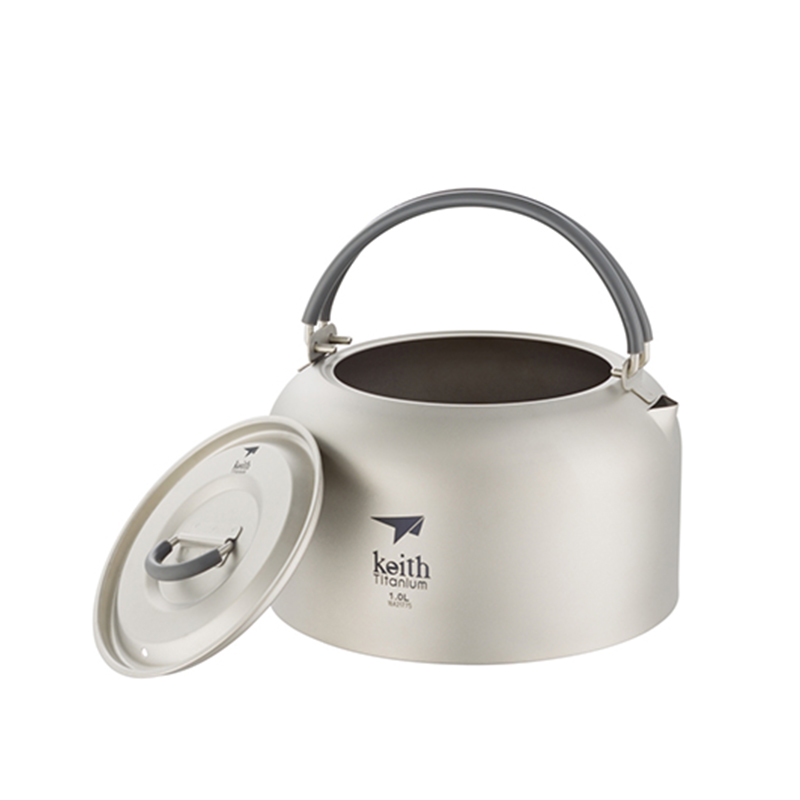Титановый чайник Keith 1 л, ба – обзор и цена Camping Cooking System
