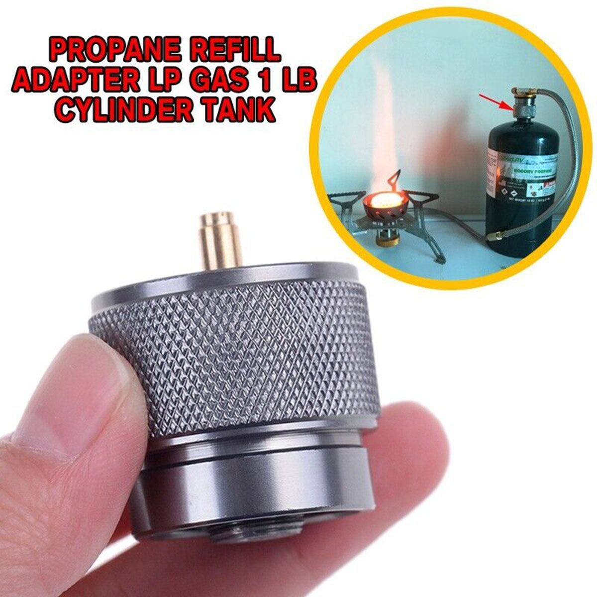 Адаптер для заправки газовых п – обзор и цена Camping Cooking Gas Canister