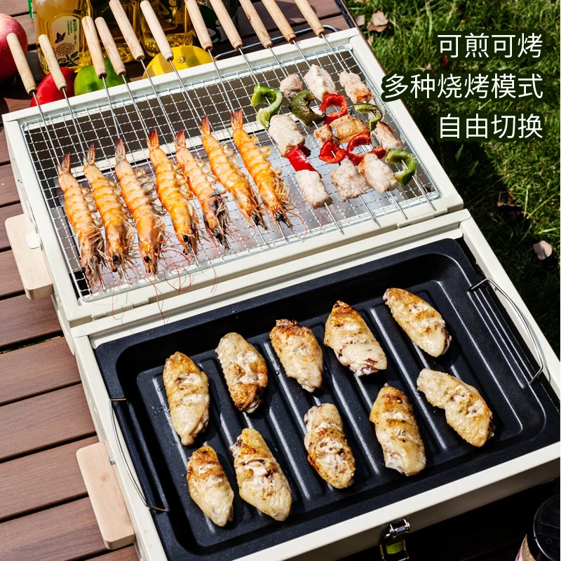Портативный гриль-барбекю для  – обзор и цена Camping Cooking Appliances