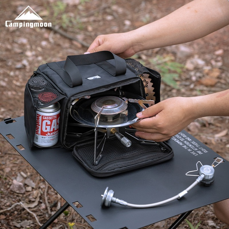 CAMPINGMOON BKXD-5F-B маленька – обзор и цена Camping Cooking Fire