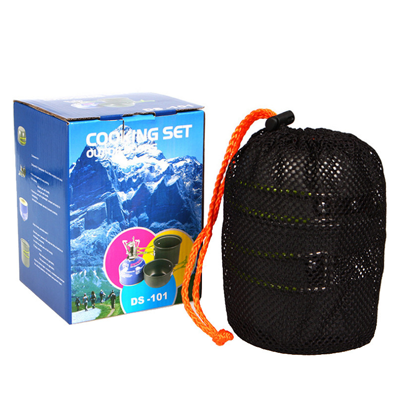 Набор посуды для путешествий н – обзор и цена Camping Cooking Equipment Bag